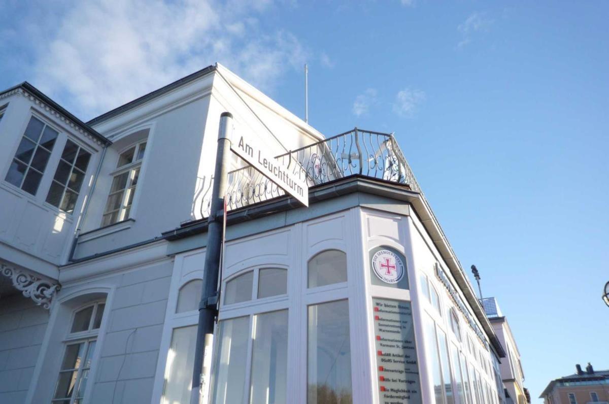 Ferienwohnung Vormann Jantzen, direkt am Leuchtturm Rostock Exterior foto